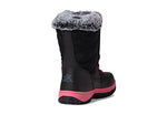 ZeroXposur Girl's Snow Princess WP Boot (Little Kid/Big Kid) Black 1 Little Kid M