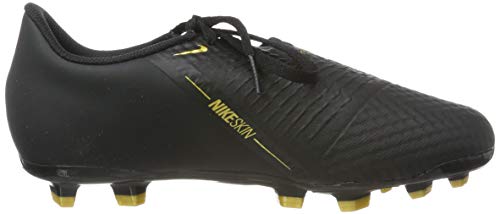 Nike Youth Phantom Venom Academy Firm Ground Soccer Cleats (1.5 Little Kid, Black/Gold)