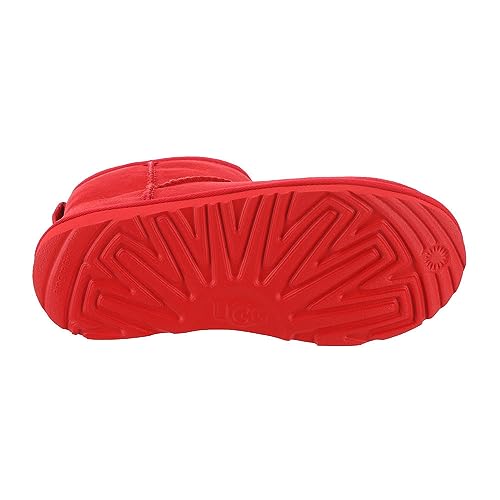 UGG K Classic Mini II Fashion Boot, Cherry Pie, 6 Big Kid