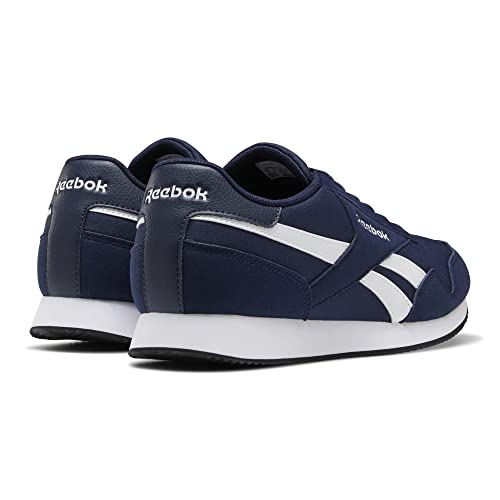 Reebok Unisex Royal Classic Jogger 3.0 Sneaker, Navy/White/Black, 11.5 US Men