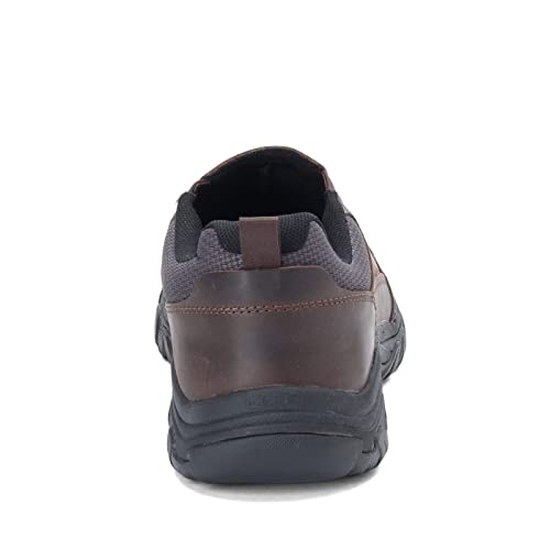 KEEN Men's Targhee 3 Slip On Shoes, Dark Earth/Mulch, 13