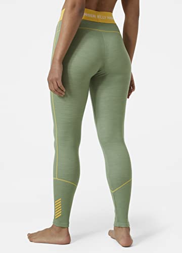 Helly-Hansen Women's LIFA Merino Midweight 2-in-1 Base Layer Pants, 406 Jade 2.0 - Small