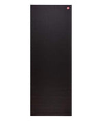 Manduka PRO Travel Yoga Mat 2.5mm Thin, Lightweight, Non-Slip, Made with Dense Cushioning for Stability and Support, 71 Inch, Black