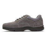 Rockport Men's Eureka Walking Shoe, Steel Grey Nubuck, 9