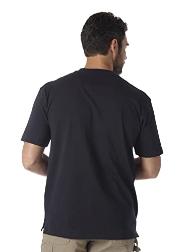 Wrangler RIGGS WORKWEAR Men's Big & Tall Pocket T-Shirt, Navy, Large Tall