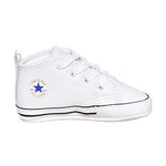 Converse Kids' First Star High Top Sneaker, White, Size 1 M Us Infant