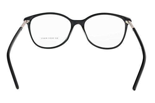 BURBERRY BE 2172 3001 Black Plastic Round Eyeglasses 52mm