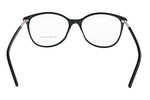 BURBERRY BE 2172 3001 Black Plastic Round Eyeglasses 52mm