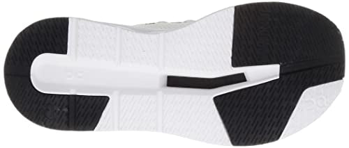 On Women's Cloudeasy Sneakers, Undyed-White | Black, 7.5 Medium US