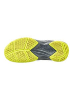YONEX Power Cushion 37 Wide Badminton Court Shoe (Navy/Yellow) (6)