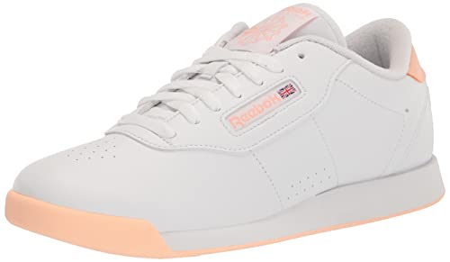 Reebok Women's Princess Sneaker, Aura Orange/White, 10