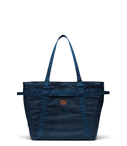 Herschel Supply Co. Alexander Zip Indigo Denim Crosshatch One Size