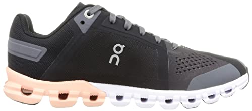 ON Running Womens Cloudflow Running, Cross Training Shoes Gray 9 Wide (C,D,W)