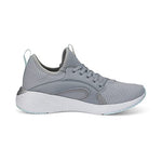 PUMA Women's Better Foam Adore Sneaker, Quarry-Metallic Silver, 9