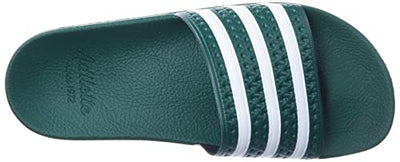 adidas Originals Adilette Collegiate Green/White/Collegiate Green 13 D (M)