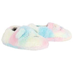 Jessica Simpson Girls Cute and Cozy Plush Slip On House Slippers with Memory Foam, Tie Dye, X-Large