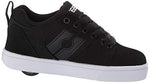 HEELYS Racer 20 (Little Kid/Big Kid/Adult) Black-T 2 Little Kid M
