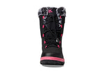 ZeroXposur Girl's Snow Princess WP Boot (Little Kid/Big Kid) Black 2 Little Kid M