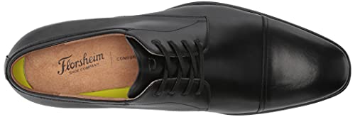 Florsheim Men's Alanzo Cap Toe Oxford, Black, 9