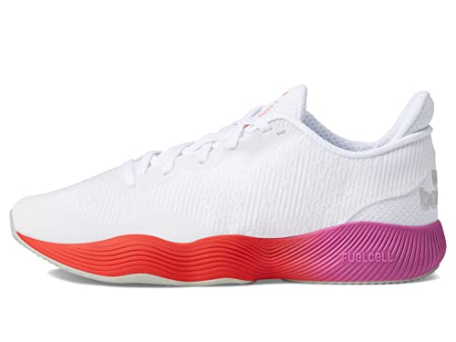 New Balance Women's FuelCell Shift Tr V1 Cross Trainer, White/Magenta Pop/Electric Red, 6.5