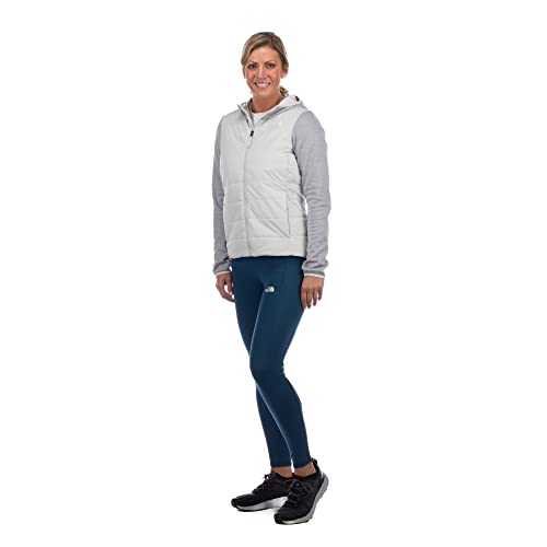 THE NORTH FACE Flare Hybrid Full Zip Womens Fleece Tin Grey XL
