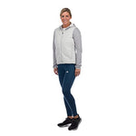 THE NORTH FACE Flare Hybrid Full Zip Womens Fleece Tin Grey XL