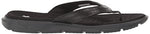 Under Armour Women's Ignite Marbella Flip Flop, (001) Black/Black/White, 12, US