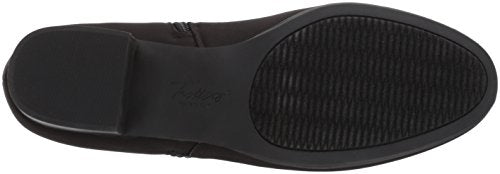 Trotters Women's Major Ankle Bootie, Black/Black, 10 Wide
