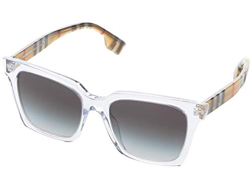 BURBERRY BE4335 Maple Transparent/Grey Gradient One Size