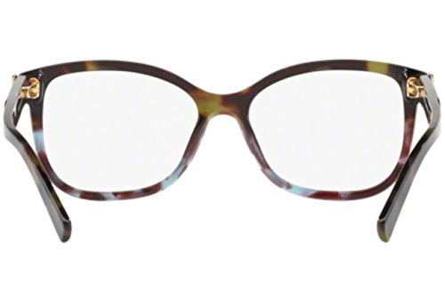 BURBERRY BE2252-363652 Eyeglass Frame GREEN HAVANA/BLUE HAVANA w/DEMO LENS 52mm
