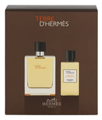 Hermes Terre D'hermes 2-Piece Gift Set for Men, (3.4 Oz Eau De Toilette Spray + 2.7 Oz Hair & Body Shower Gel)