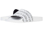 adidas Adilette Footwear White/Core Black/Footwear White 9 B (M)