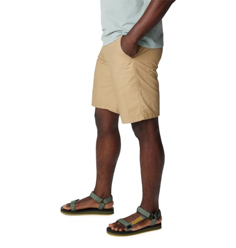 Columbia Mens Washed Out Hiking Short, Crouton, 44 x 8