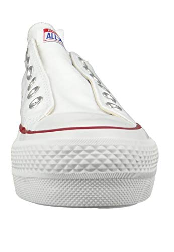 Converse Women's Chuck Taylor All Star Lift Slip Sneaker (36, White)