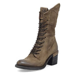 A.S.98 Jasper Women's Lace-Up Combat Boot Tobacco