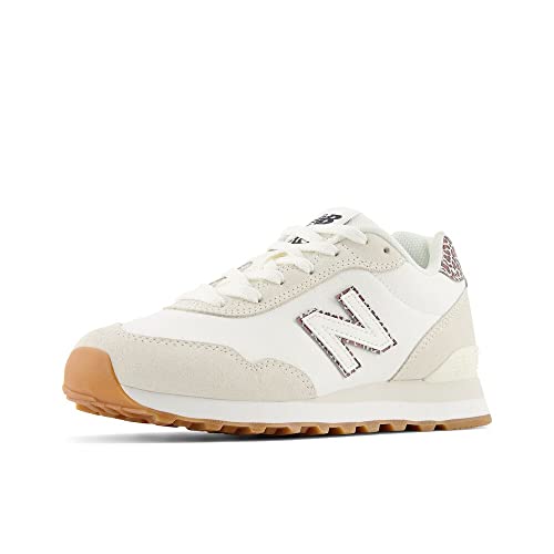 New Balance Women's 515 V3 Sneaker, Sea Salt/Mahogany, 6.5