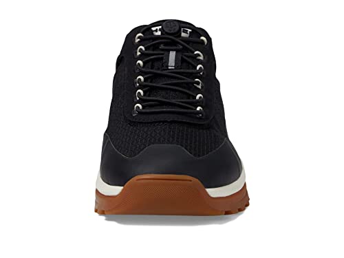 Hunter Travel Trainer Sneakers for Women - Nylon and Mesh Upper and Regular Fit with Lace-Up Closure Black/Shaded White 10 M