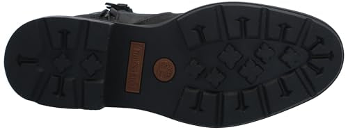 Timberland Women's Brimfield Mid Warm Lined Boot, Black Full Grain, 10 Wide