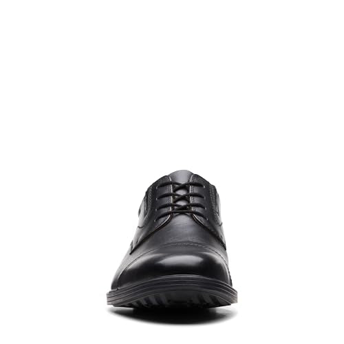Clarks Men's Driver Sneaker, Black Black Leather, 7.5