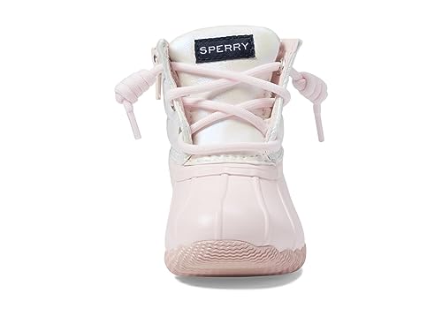 Sperry Saltwater Rain Boot, Pink, 3 US Unisex Big Kid