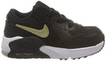 Nike Air Max Excee (Big Kid) Black/Metallic Gold Star/White 5.5 Big Kid M