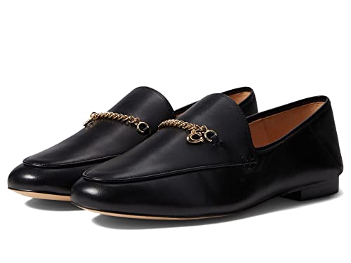 Coach Hanna Leather Loafer Black 9 B (M)