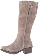 Propét Women's Rider Knee High Boot, Smoked Taupe, 8 Narrow