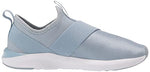 Puma Women's Prowl Slip On Cross Trainer, Pastel Blue Fog-Metallic Silver, 5.5