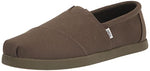 TOMS Men's ALP FWD Loafer Flat, Dark Olive, 8