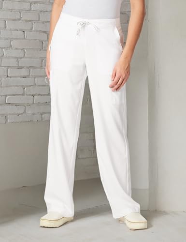 Carhartt Women's Cross-Flex Boot Cut Cargo Pant, White, Large