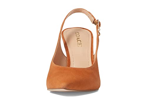 Coach Sutton Glitter Slingback Pump Burnished Amber 5 B (M)