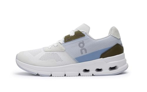 On Women's Cloudrift Sneakers, Ivory | Heather, White, Blue, 9.5 Medium US