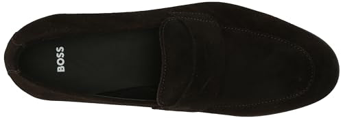 BOSS Smooth Suede Slip On Loafers