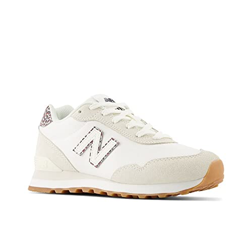 New Balance Women's 515 V3 Sneaker, Sea Salt/Mahogany, 6.5